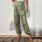 Split Bohemian Skinny Pants