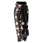 Black Wrap Skirt