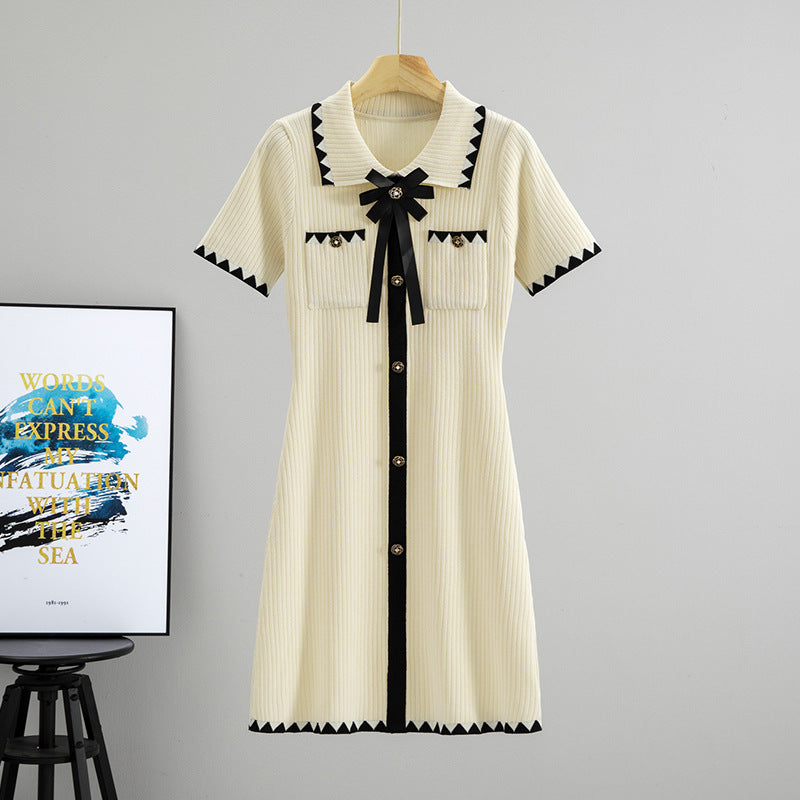 Women's Striped Knit Dress
