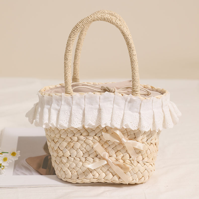 Women's Lace Bow Bag