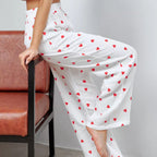Heart Printing Pajamas Lingerie