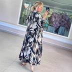 Super Loose Trousers Autumn Comfort Casual Cardigan Button Long-Sleeve Two-Piece Set