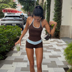 Women's Halter Backless Jumpsuit