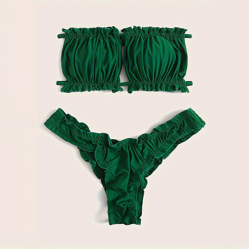 Lace One-piece Swimwear
