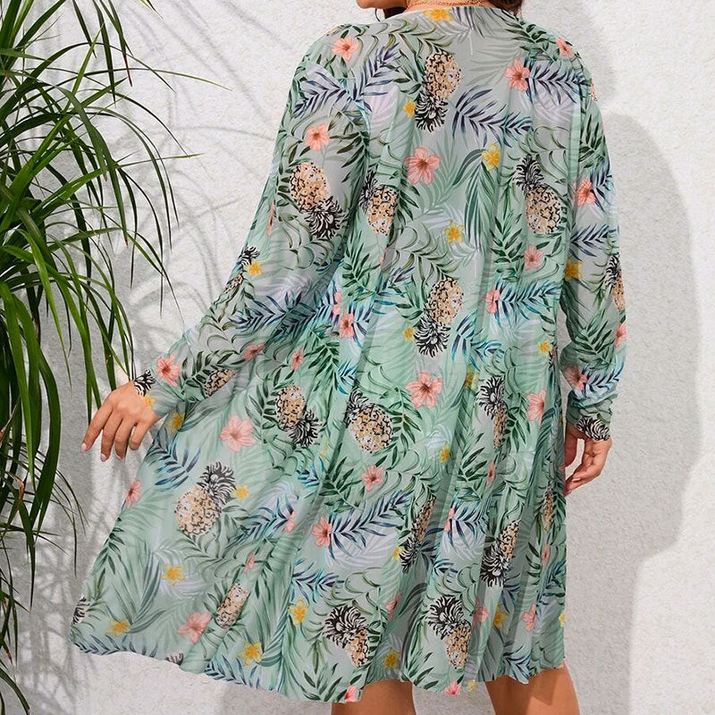 Plus Size One-piece Swimwear