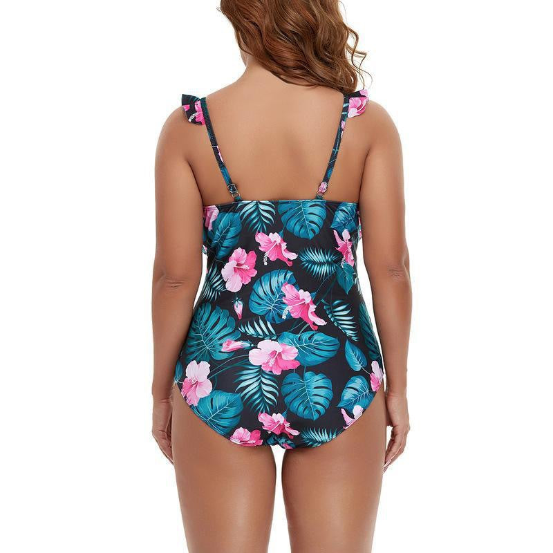 Plus Size One-piece Swimwear