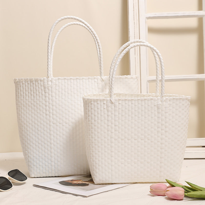 Women's Woven Beach Tote Bag