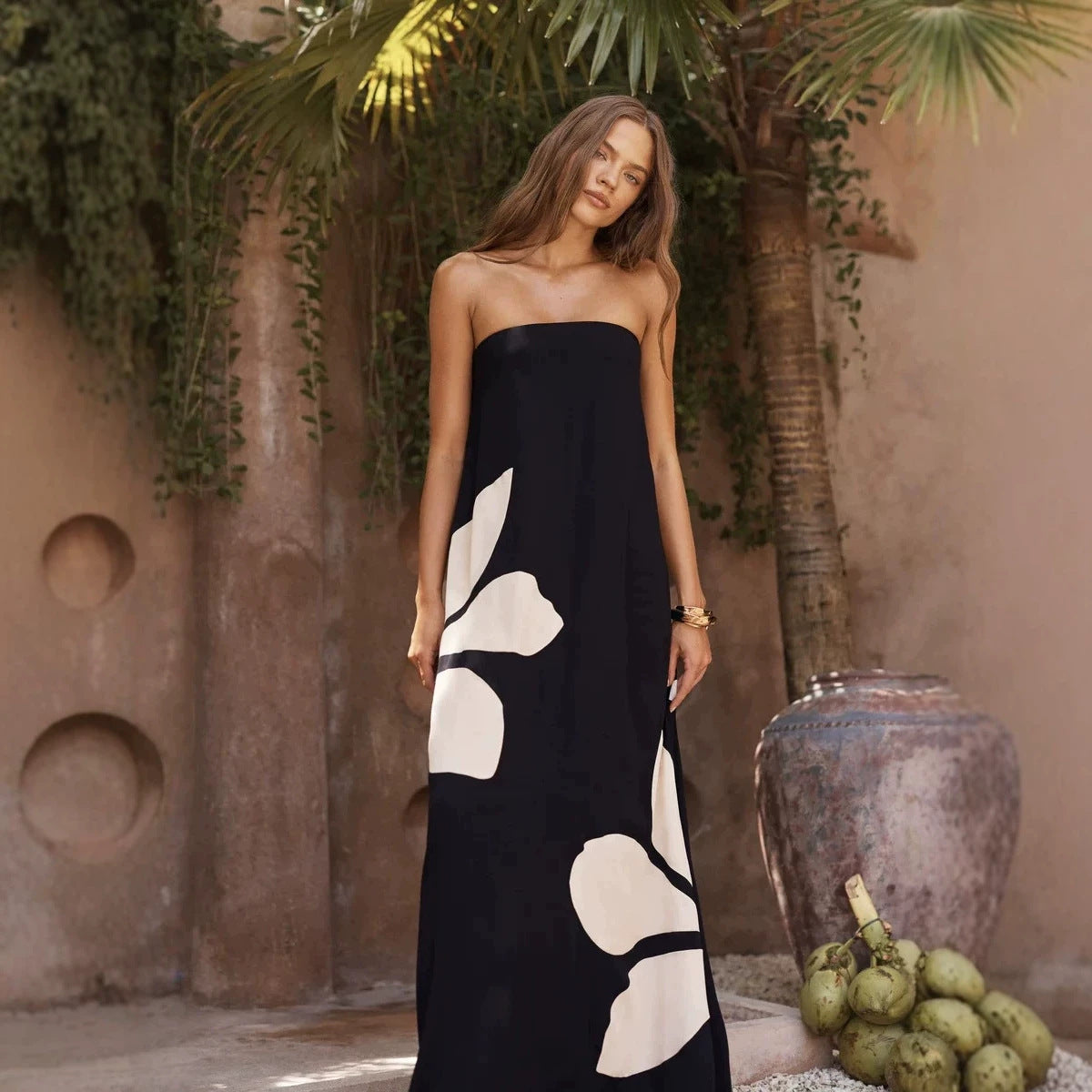Women's Maxi Wrap Dress