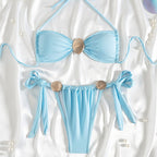 Metal Shell Bikini Swimwear