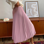 Women's Spring Autumn Pleated Organ Soft Tutu Skirt