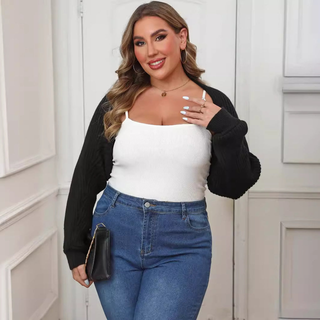 Plus Size Women Sweater Cardigan Irregular Asymmetric Coat Overclothes Casual Outerwear Sweater
