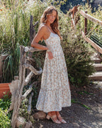 Floral Strap Holiday Dress