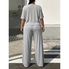 Plus Size Two-Piece Set
