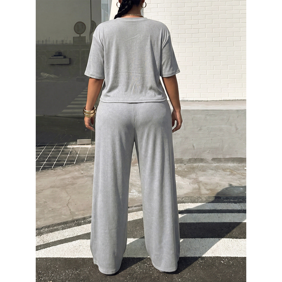 Plus Size Two-Piece Set