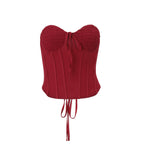 Sweet Personality High Sense Sleeveless Inner Match Vest Top