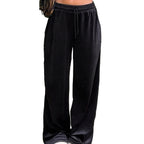 Simple Comfortable Casual Pants Korean Velvet Loose Draping Effect