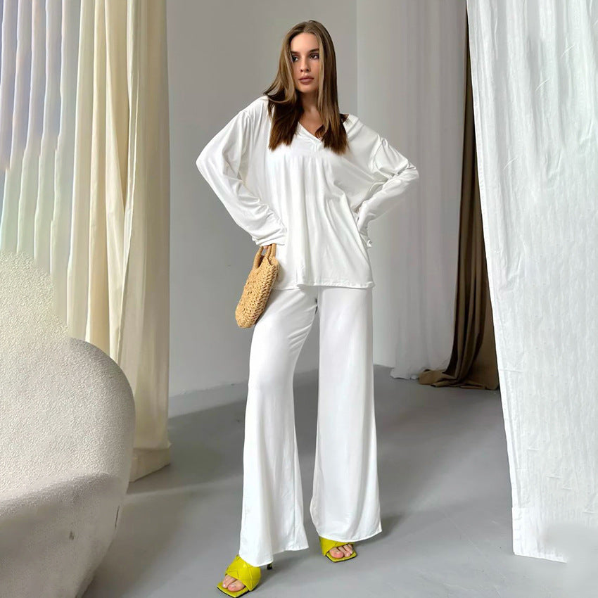Autumn White Pajamas Lingerie