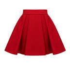 Red overskirt