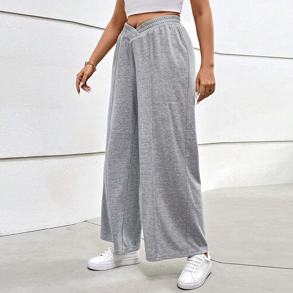 Women's Plus Size Wide-Leg Pants