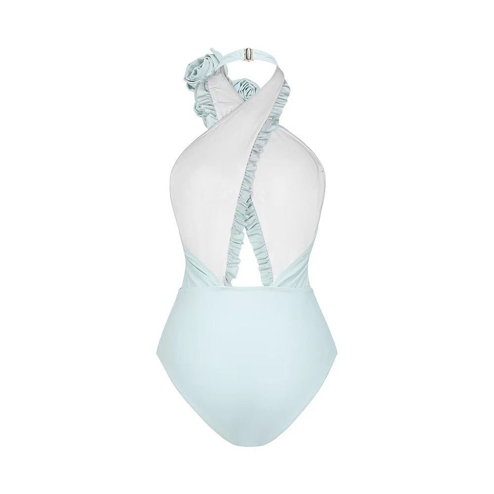 Lonkey French One-piece Swimwear