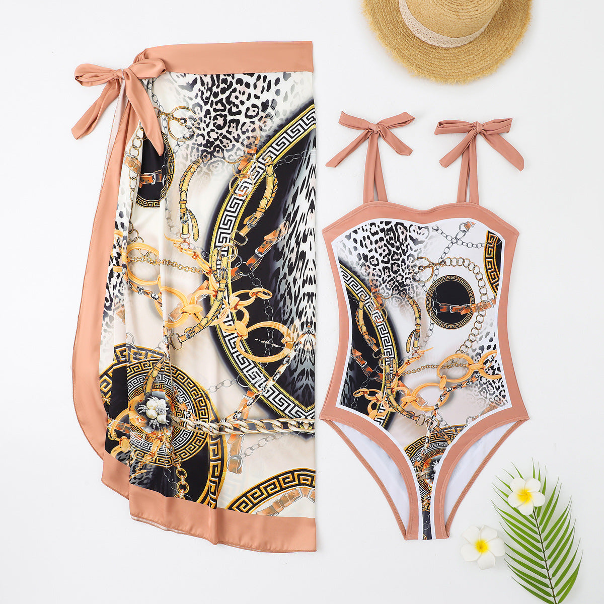 Two Multi One-piece Swimwear