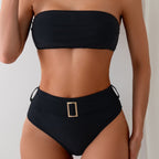 Tube Top One-piece Swimwear