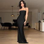 Backless Cutout Halter Mini Dress