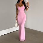 Women's Backless Sling Dress