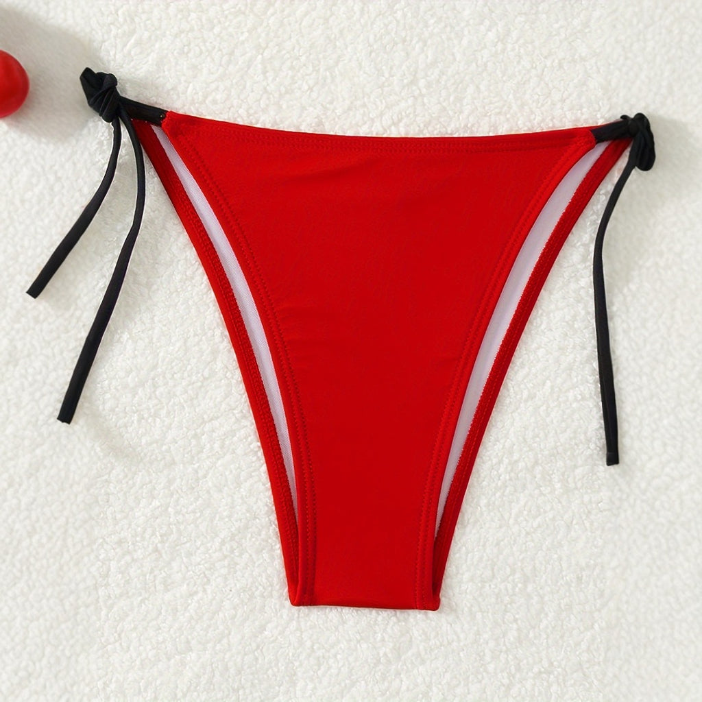Split Color Bikini Swimwear