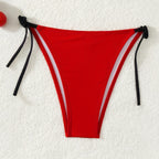 Split Color Bikini Swimwear