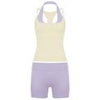 Yellow and purple