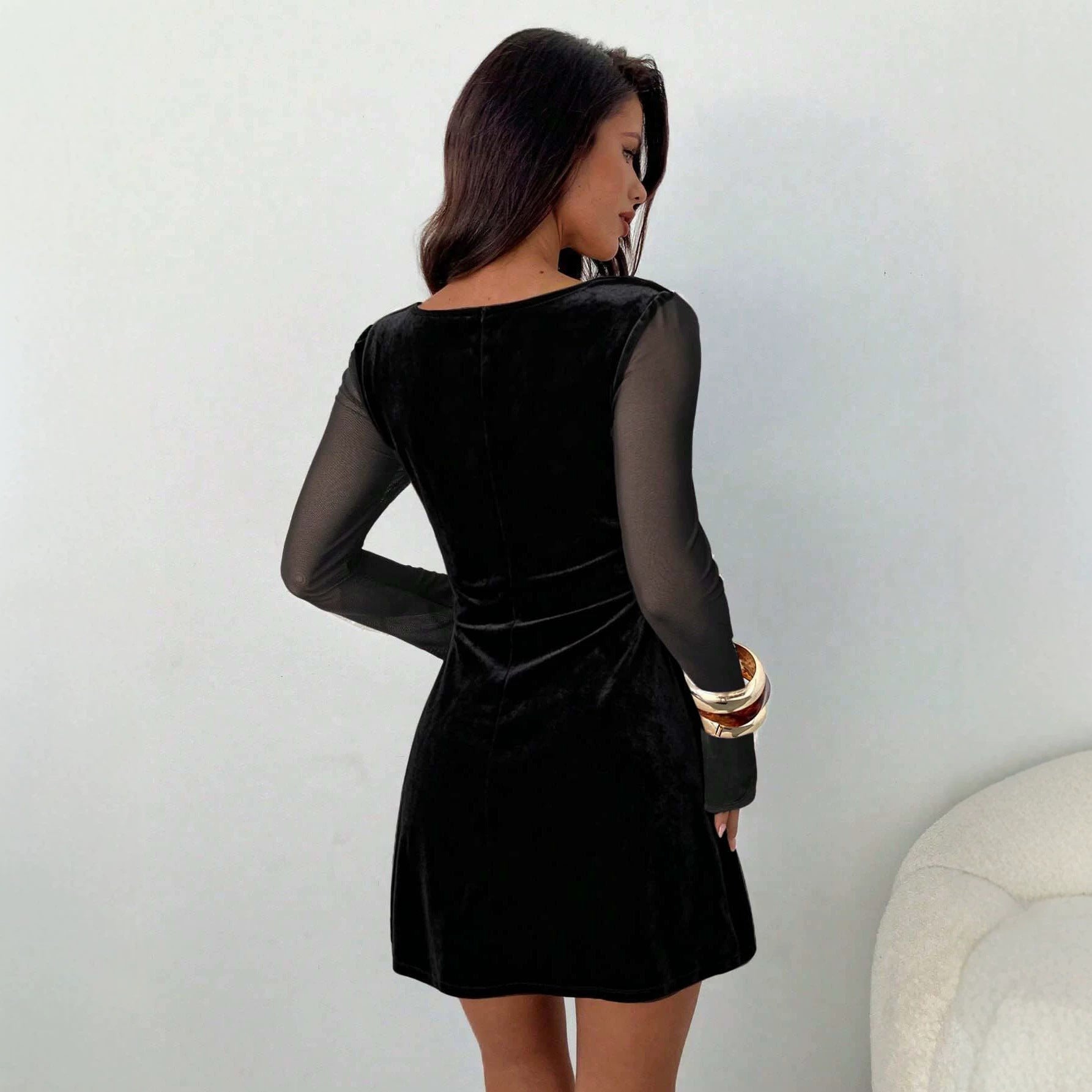 Women's Velvet Dress