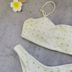 Tube Top One-piece Swimwear