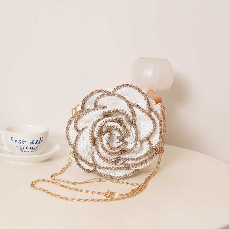Golden Edge Camellia White