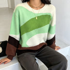 Women's Asymmetric Knit Sweater