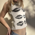 Women's Cropped Vest Top