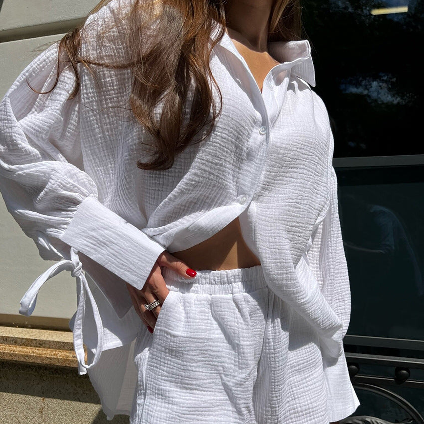 White Pajamas Lingerie