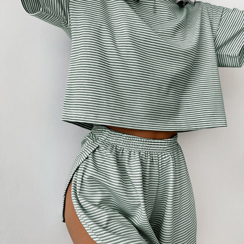 Autumn Knitted Pajamas Lingerie