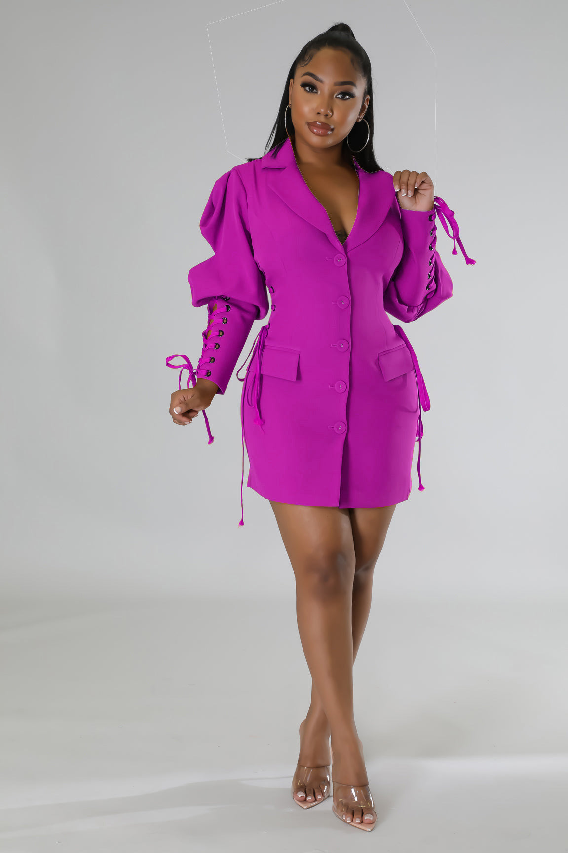 Autumn Winter Tied Dress