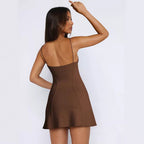 Women's Slim Fit Y2g Dress High End Women Clothing Sexy Suspender Dress Knitted Dress
