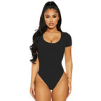 Women's Short Sleeve U-Neck Bodysuit