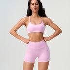 Women's Beauty Back Running Sports Women Medium High Strength Shorts