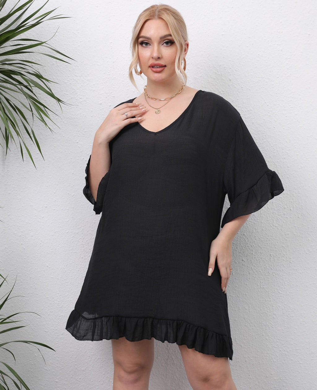 Plus Size Cover Up Swimwear