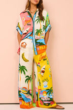 Multicolor Two-Piece Set