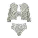 Gray Split Suit