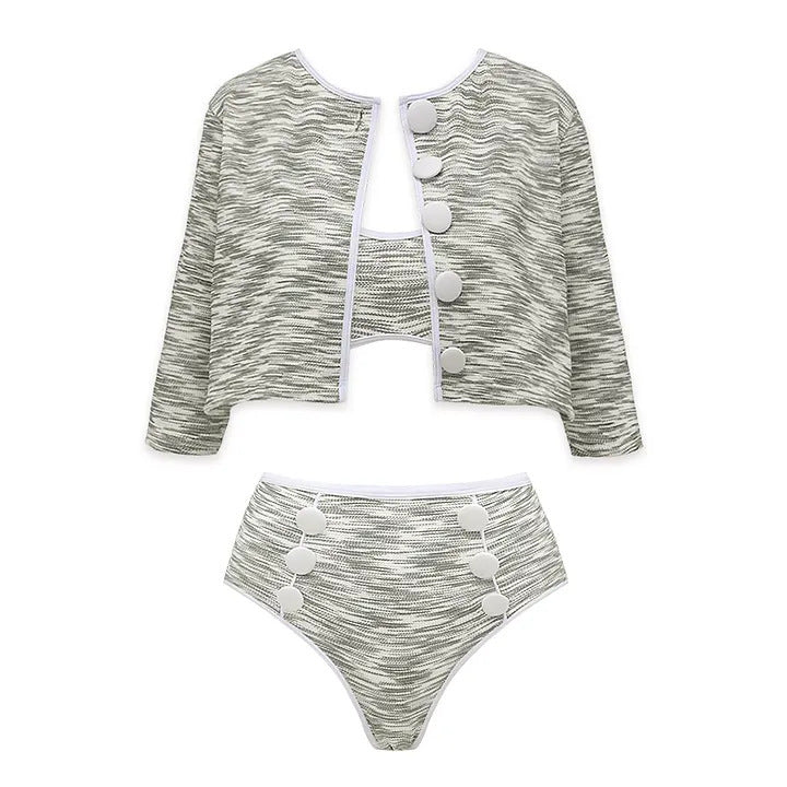Gray Split Suit