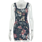 Black and Floral