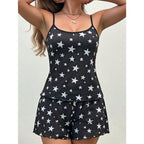 Suspender Shorts Pajamas Lingerie