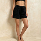 Women's High-Waist Denim Shorts
