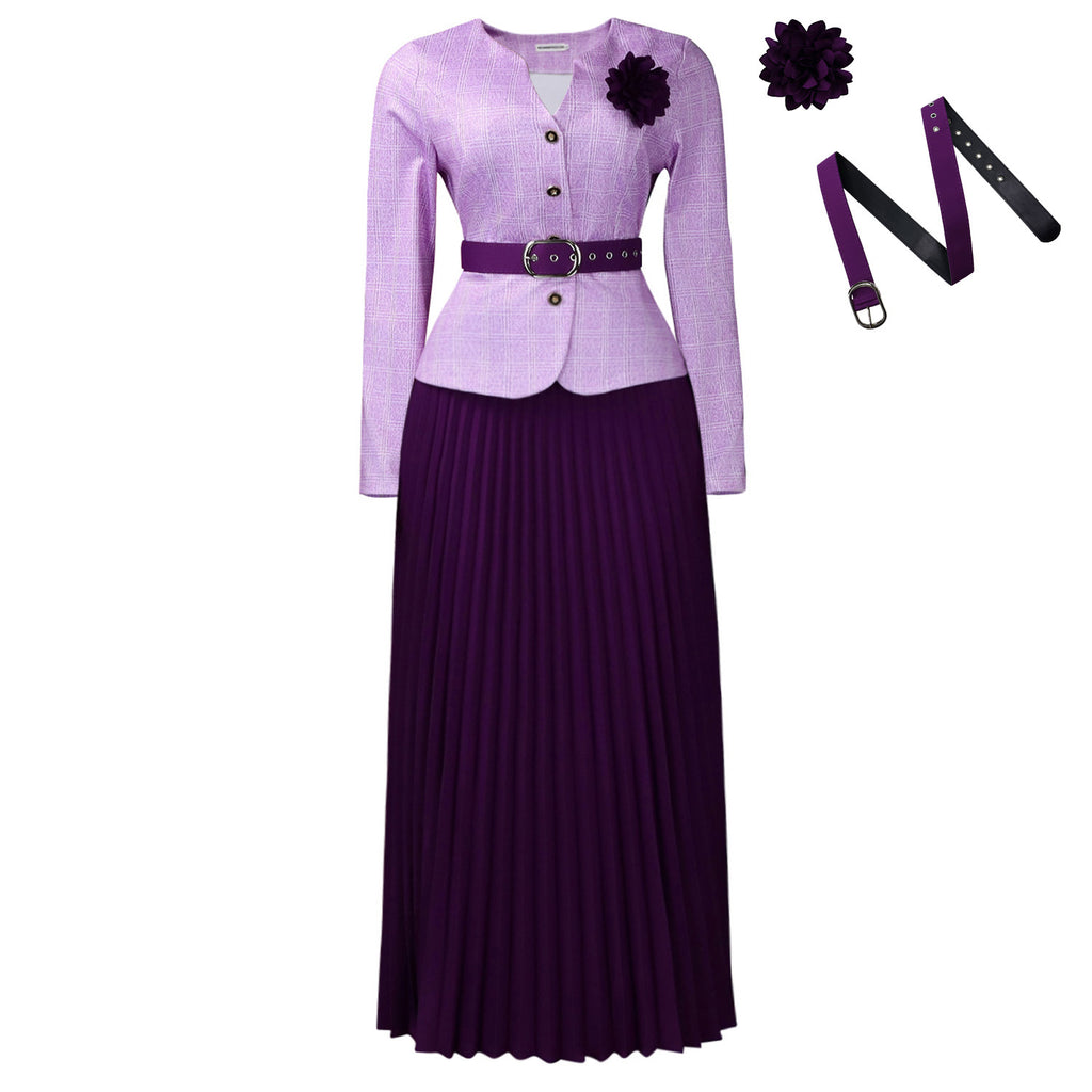 Purple Belt Corsage